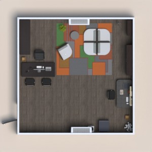 floorplans furniture office 3d