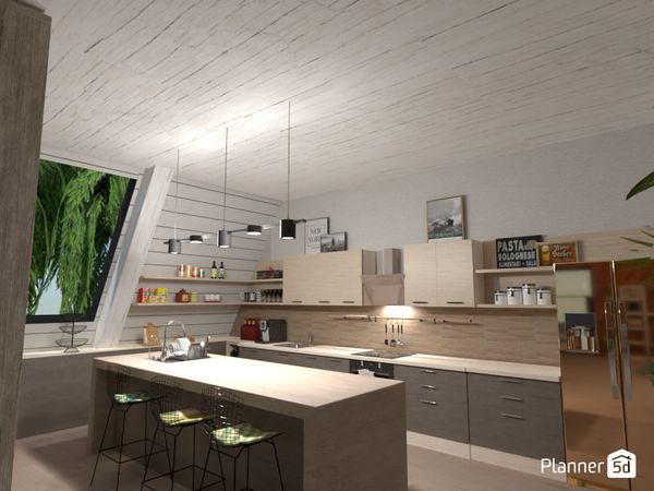 cozinha planejada em L