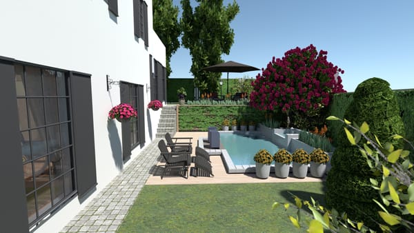 criar jardim com IA