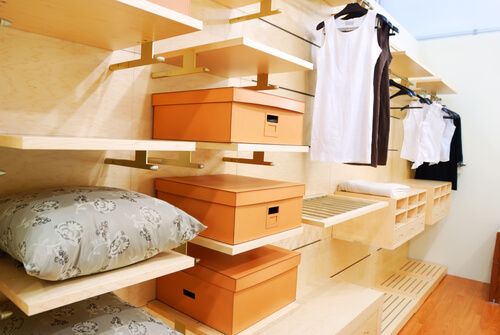 custom closet layout