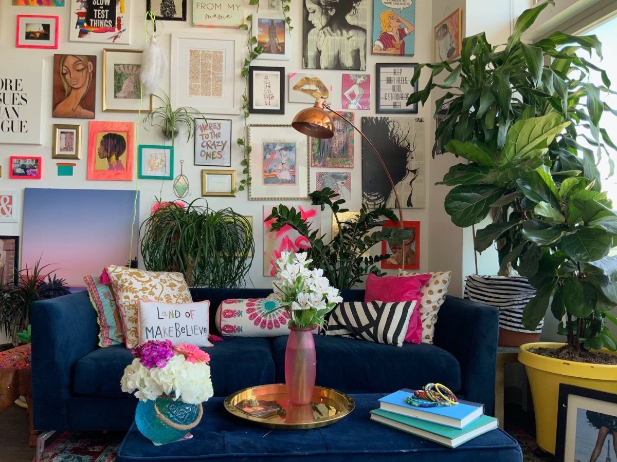 Layer your decor and use texture