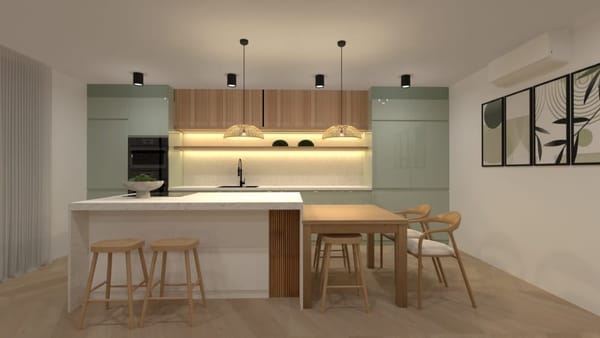 Così è l'altezza perfetta di un piano cucina: le misure standard