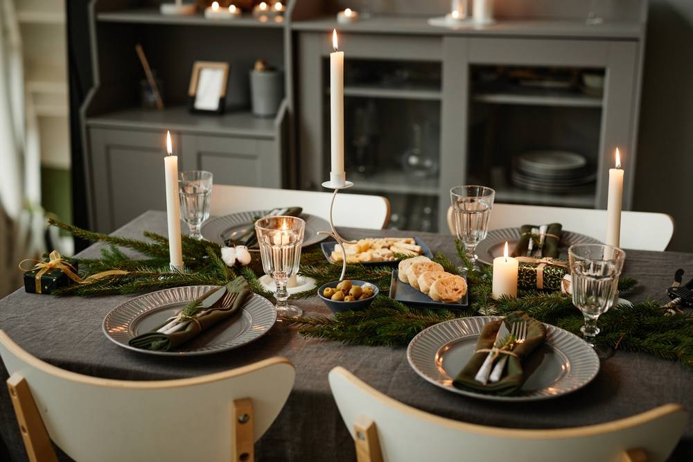 Make a statement with your tablecloth 