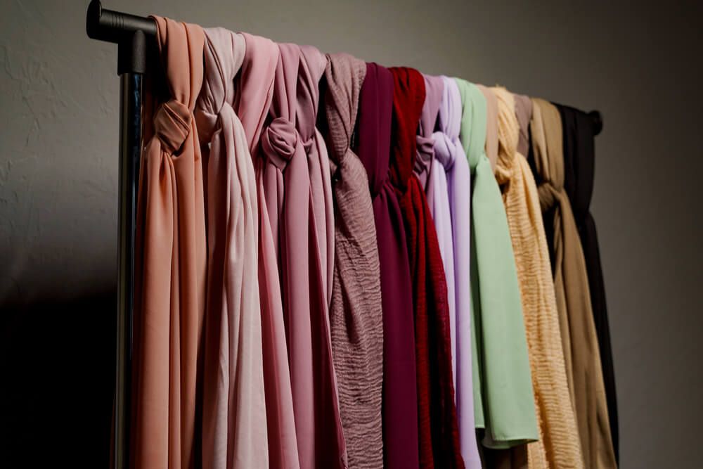 clothes rack for scarves