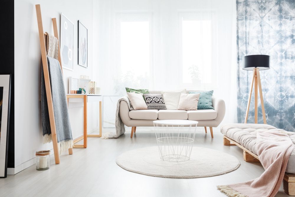 minimalistic decor in a small apartment