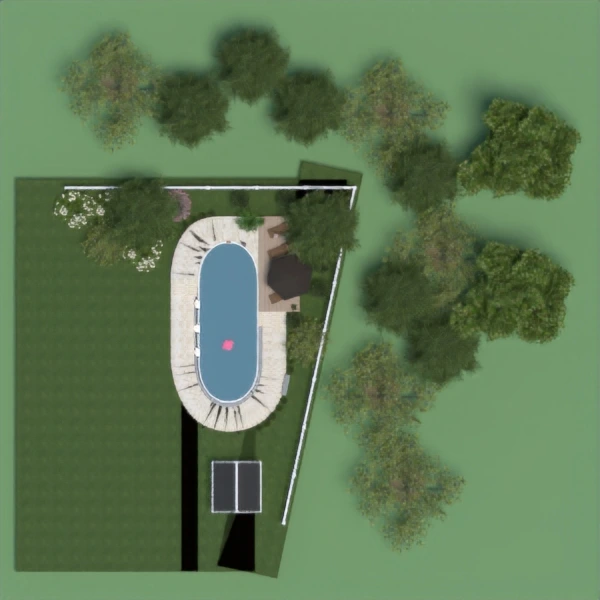 floor plans house terrace outdoor landscape 3d