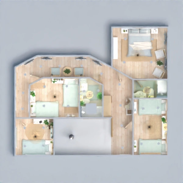 floor plans kids room garage storage entryway terrace 3d