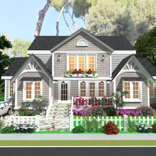 photos house terrace garage landscape household ideas
