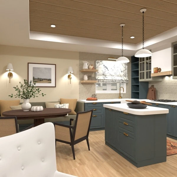 floor plans appartamento decorazioni camera da letto saggiorno cucina 3d