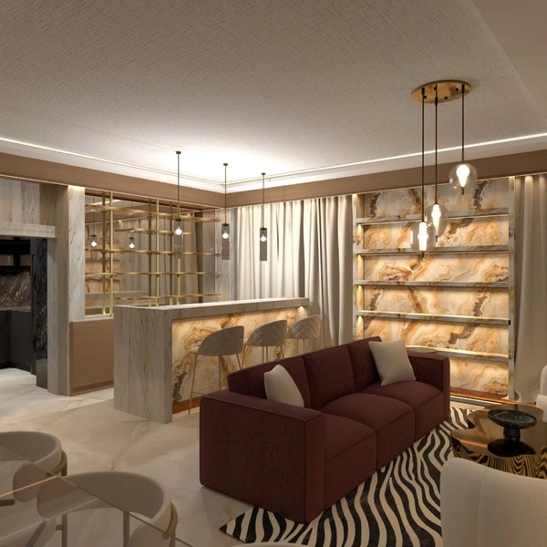 floor plans house furniture living room lighting architecture 3d