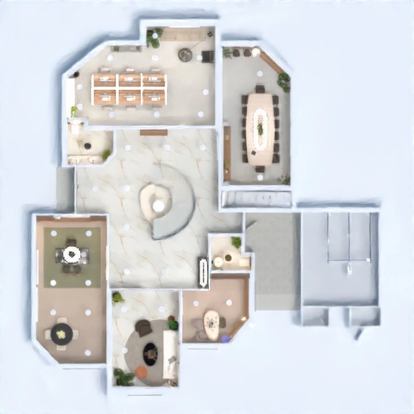floor plans office 3d