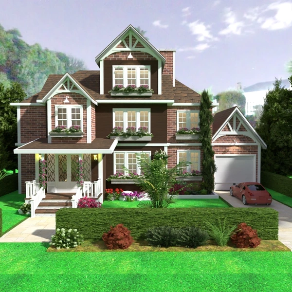 photos house terrace garage landscape household ideas