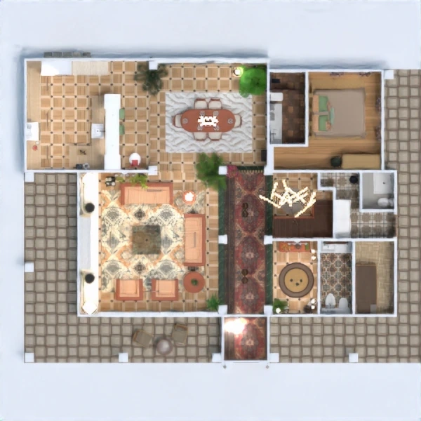 floor plans kitchen entryway kids room terrace house 3d