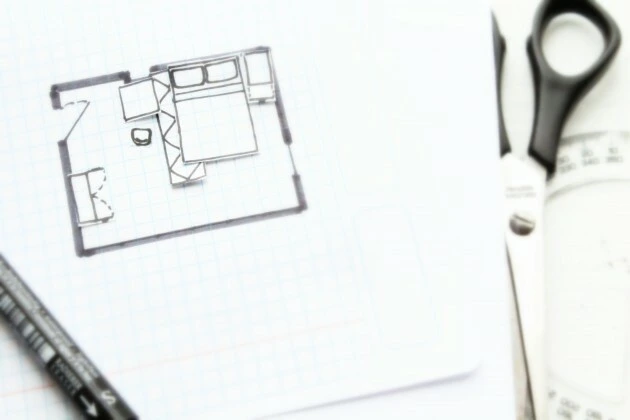 floor plan sketch