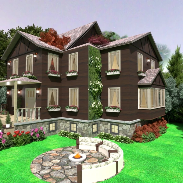 photos house terrace decor landscape household ideas