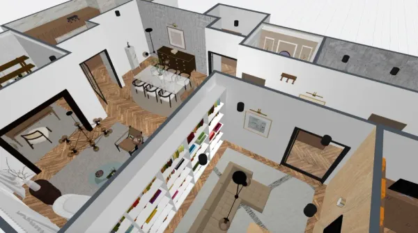 Como fazer uma planta baixa, projeto criado no Planner 5D