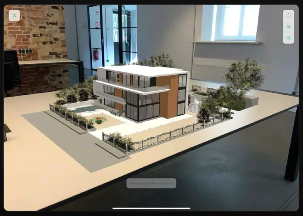scaled models in 3D