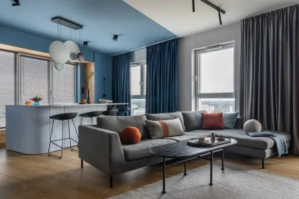 salon w stylu spółczesnym